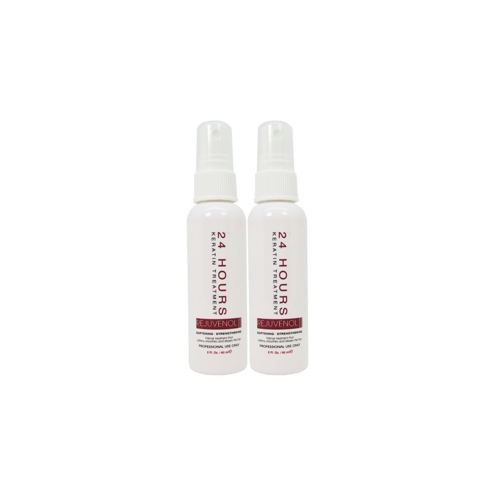 Rejuvenol 24 Hours Keratin Treatment with Collagen 2oz “Pack of 2”